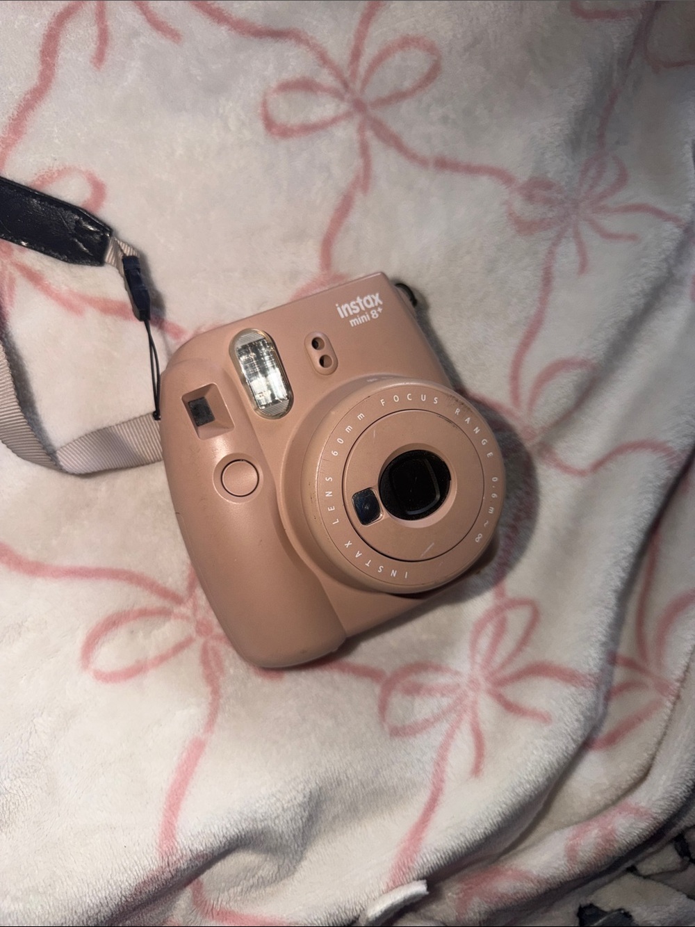 Instax Mini 8+ Blush Pink Instant Camera